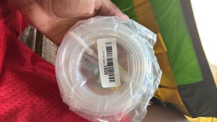 Clear Plastic Tubing Coil