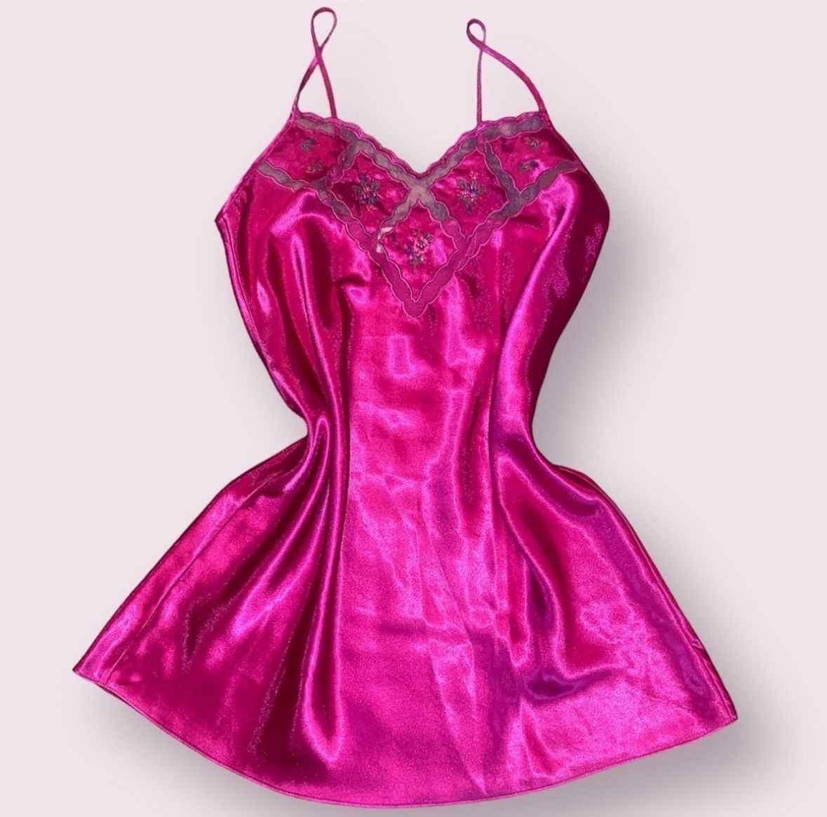 Vintage Val Mode Lingerie Slip Dress