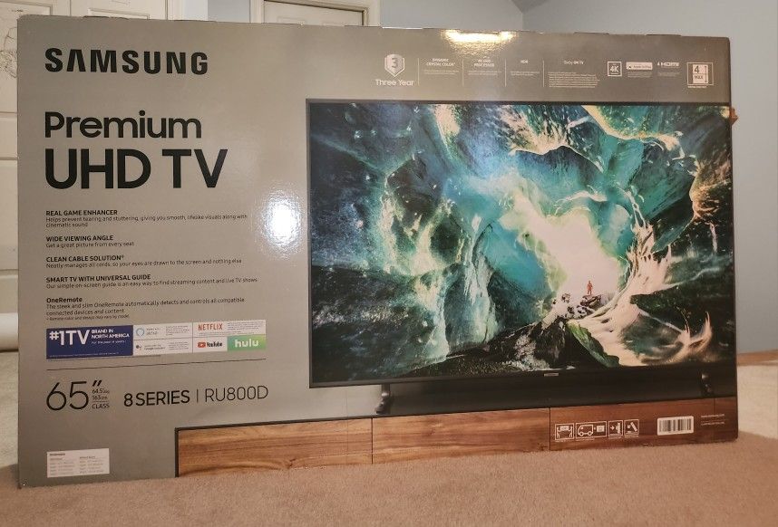 SAMSUNG PREMIUM UHD 8 SERIES TV 65 in