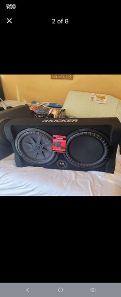 12" kicker Comp RT   down firing subwoofer sistem