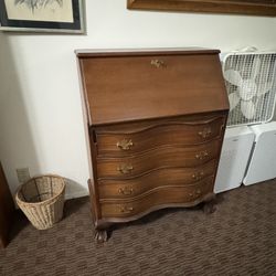 Wooden Secretary Desk
