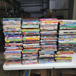 100 dvd lot of random assorted dvds all genres