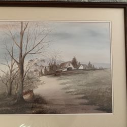 3 Paulette Smith Country Paintings (Originals)