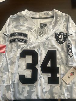 Las Vegas Raiders Arctic camo Vincent Jackson stitched