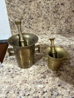 MORTEROS ANTIGUO DE BRONCE DIFERENTES MODELOS C/U