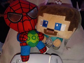 2 plush keychains!