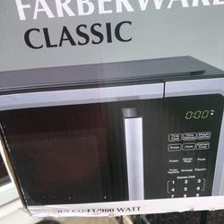 New microwave in the box