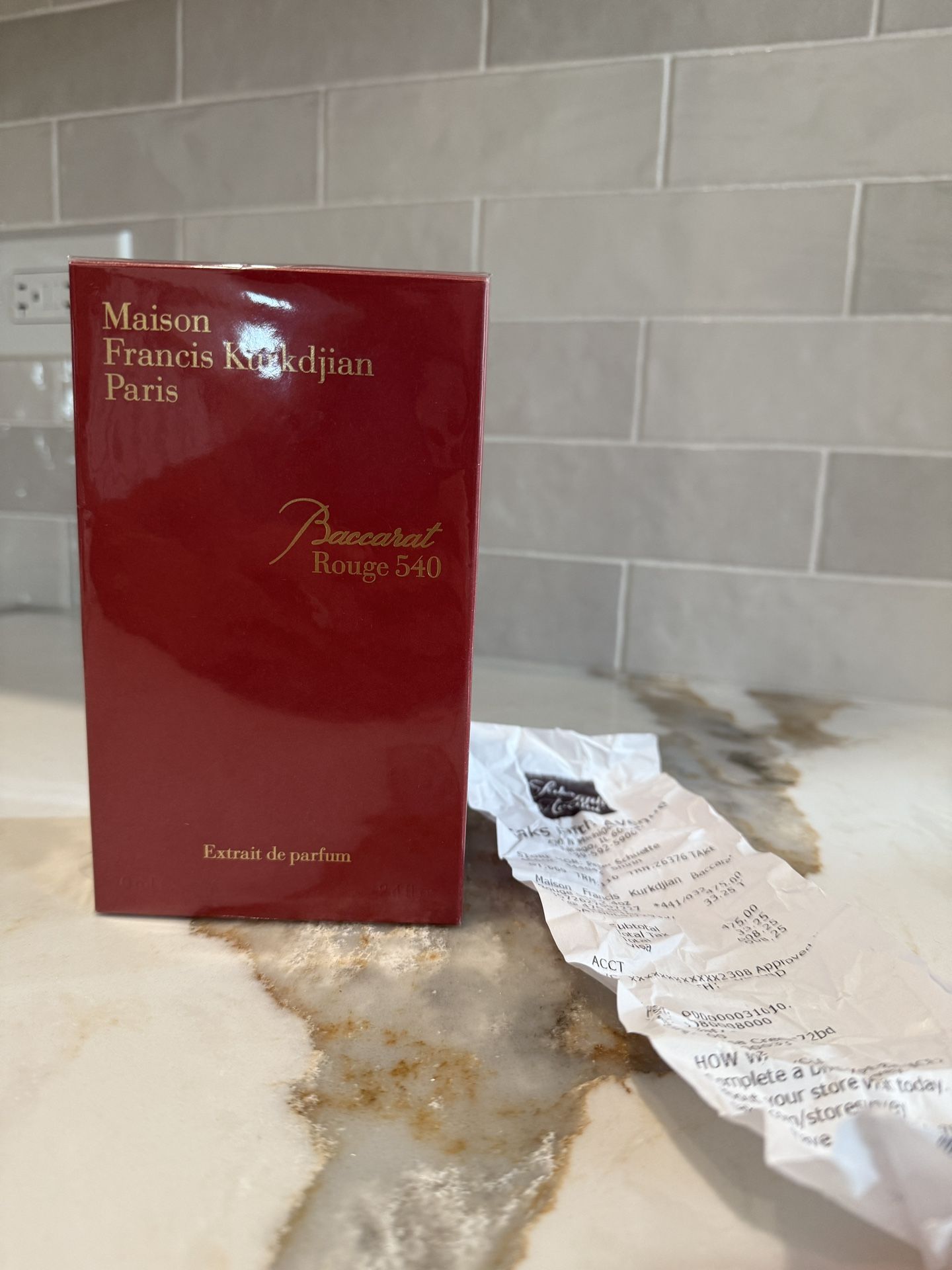 Baccarat Rouge 540 2.4oz Authentic