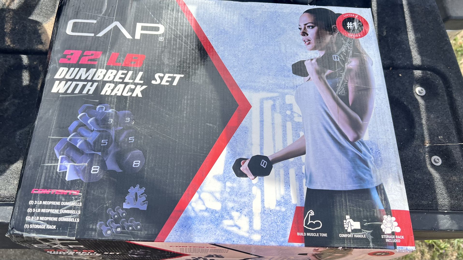32lb Dumbbell Set