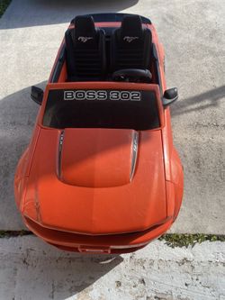 Fisher price mustang boss 302 deals