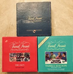 Trivial Pursuit Board Games