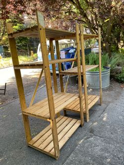 Wooden Shelves