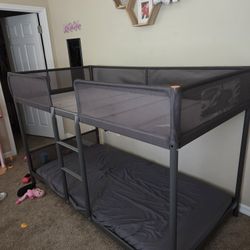 IKEA Twin Bunk Beds Frame With Beds