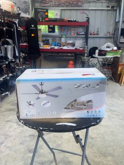 New SNJ Ceiling Fan with LED Light - Make Your Life Cool!