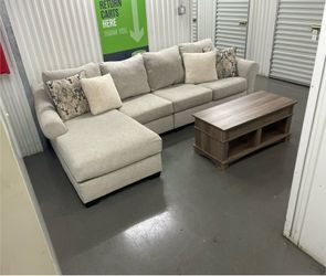 Free Delivery - Modern NFM Sectional Set