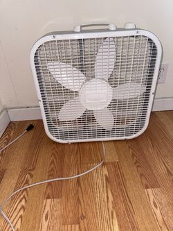 Lasko White Box and Floor Fan
