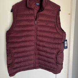 Men's Vest Jacket New XL Chaleco
