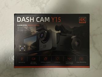 DASH CAM - FRONT, INSIDE & BACK BRAND NEW