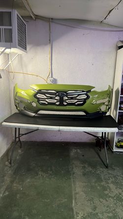 2024 -2025-2026 SUBARU CROSSTREK XV FRONT BUMPER COVER OEM CITRON YELLOW