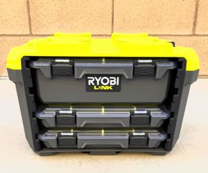 Ryobi LINK SlotBox Organizer Drawer Tool Box Kit