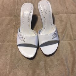 Aldo White Harpers Shoes Size 38
