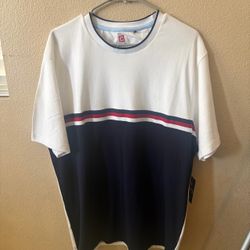 Chaps Color Block Crewneck T-Shirt
