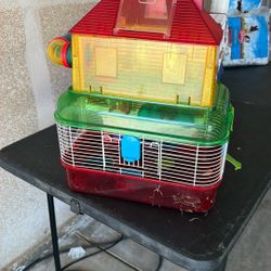 Medium Sized Used Hamster Cage 
