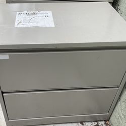 Metal filing cabinet