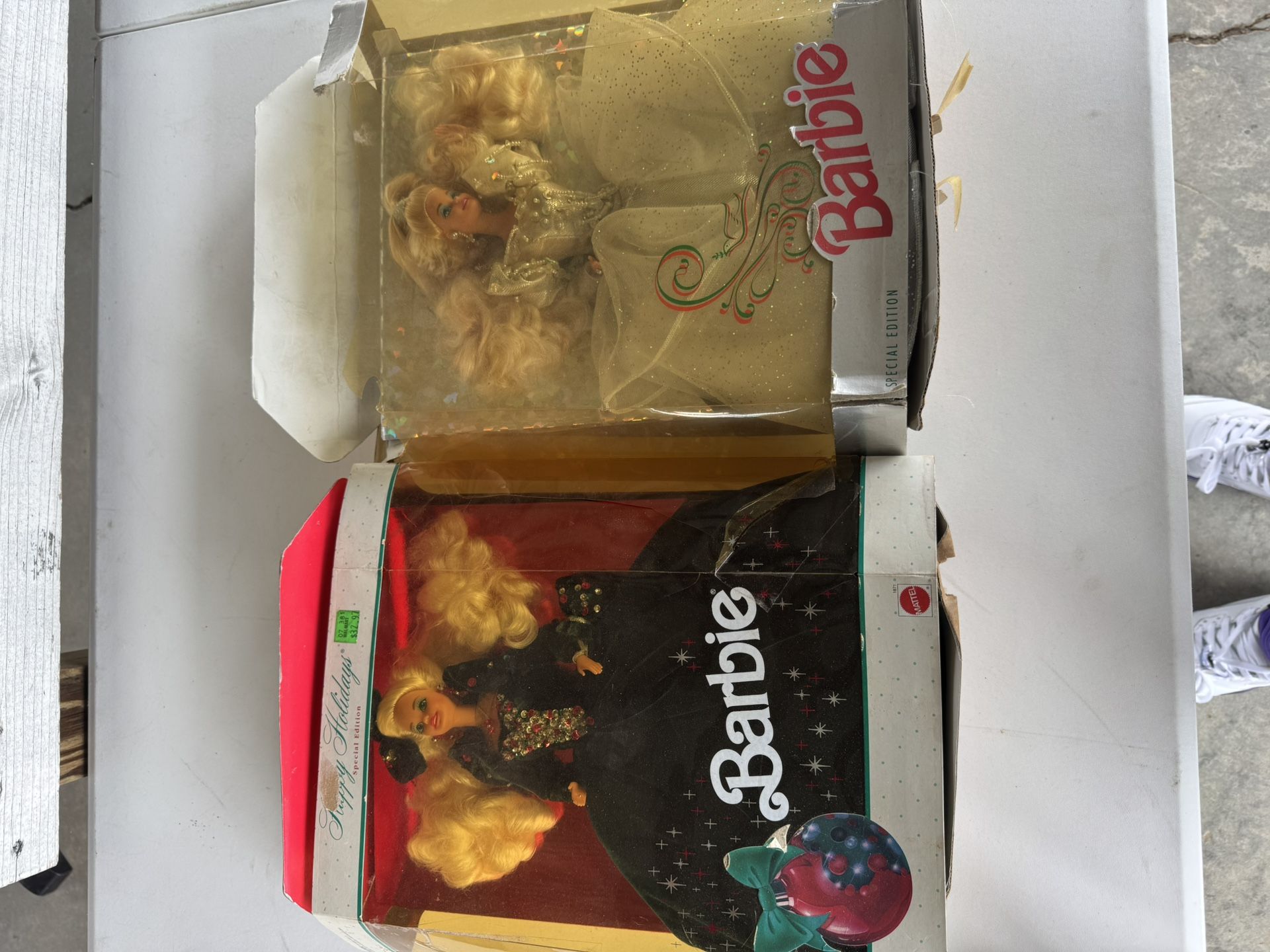 (2) Collectible Barbie Dolls  