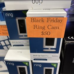Ring Stick Up Cam Pro Battery Brand New Sealed Black Friday Sale