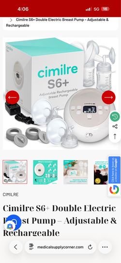 Pump and baby bottle