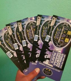 Lac tickets. .still got a few left!!.. $5 ea