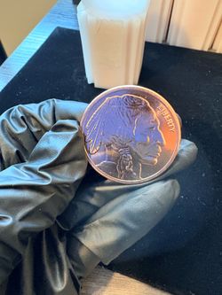 1 oz .999 Pure Copper Round - Buffalo Nickel Classic Coin Tribute