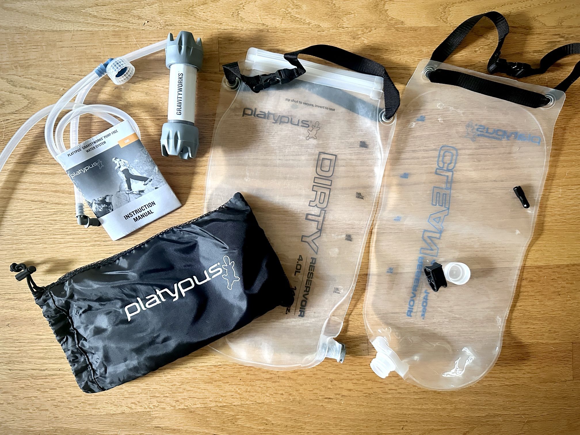 NEW Platypus GravityWorks Water Filtration System
