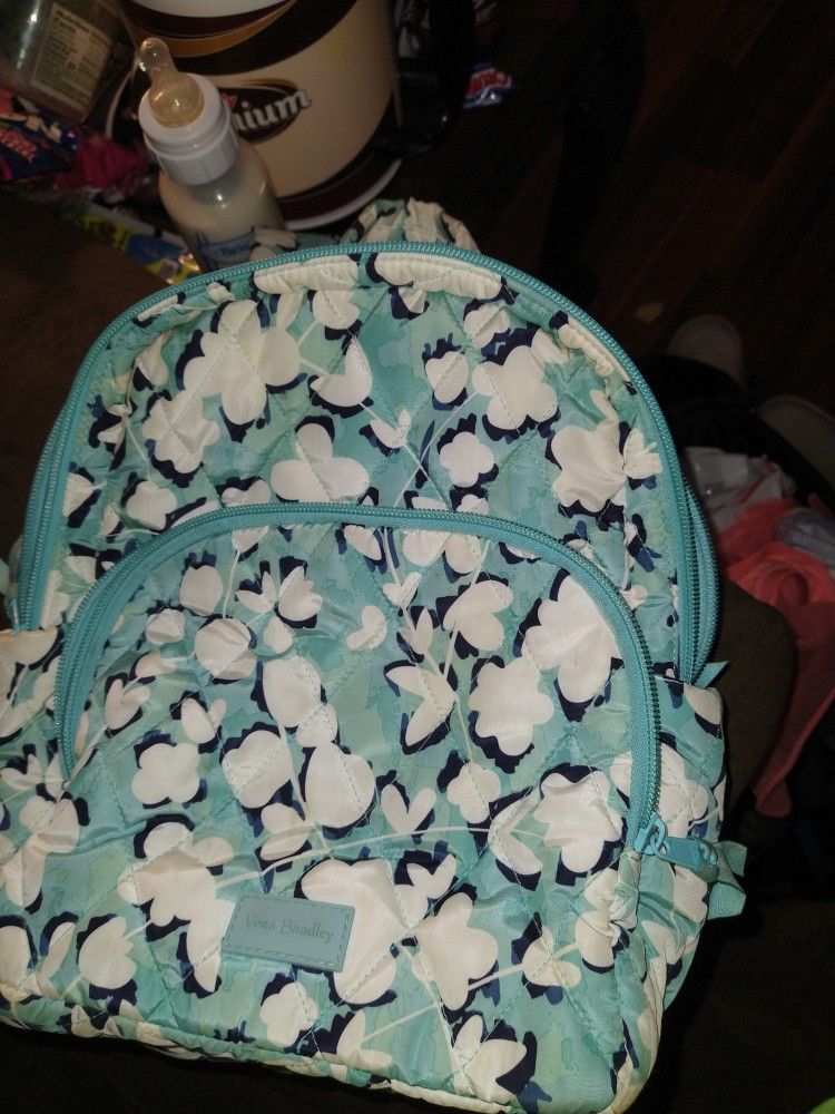 Vera Bradley Backpack And It Has A Matching Purse To Go With It