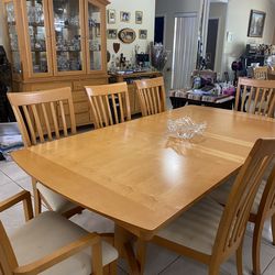 matching dining room set