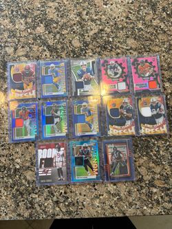 NFL Rookie Patch Card Lot – 13 Cards