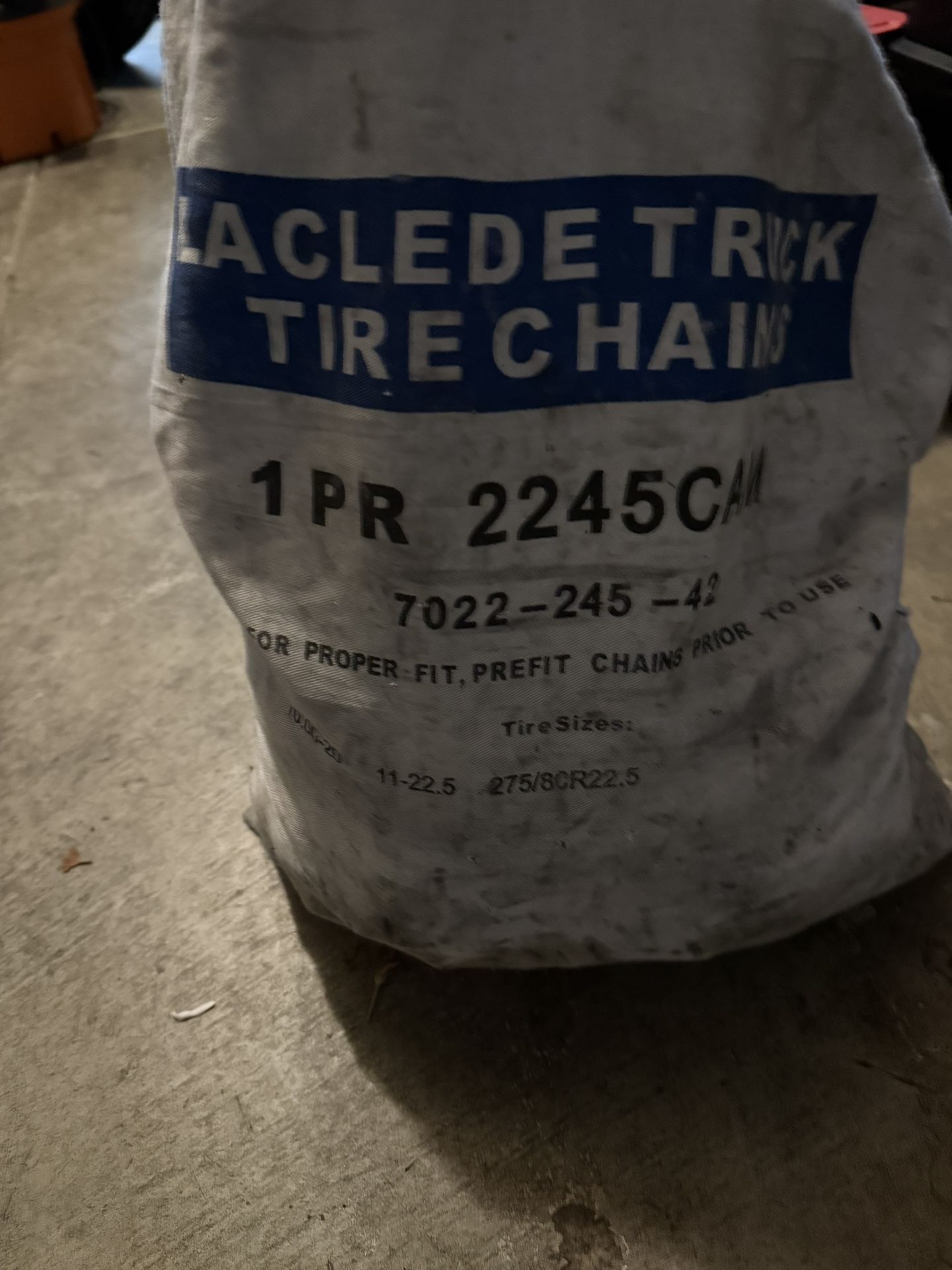 Laclede Truck Tire Chains
