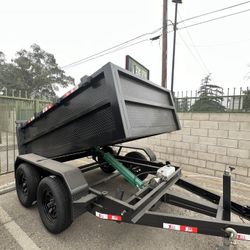 5x8x2 DUMP TRAILER