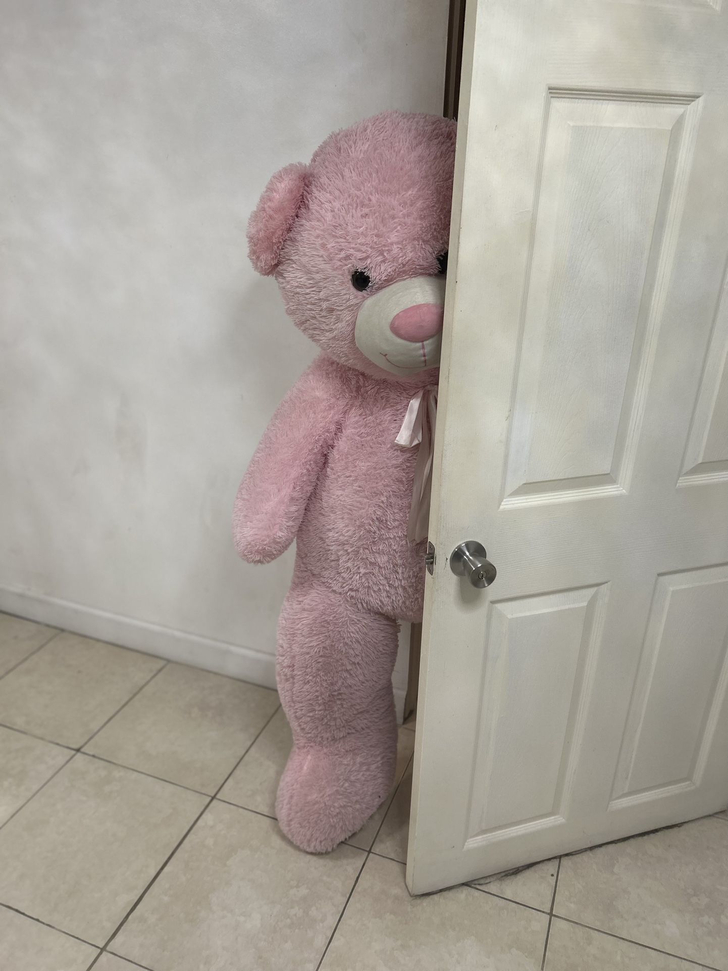 Giant Pink Teddy Bear