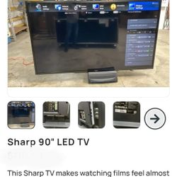 Commercial 90"Sharp LCD PN-R903