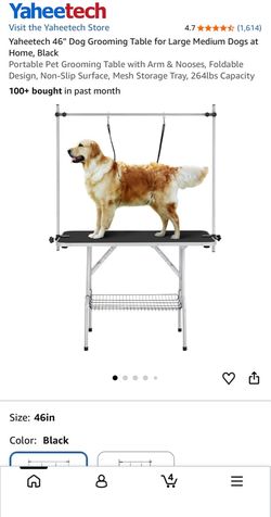Dog Grooming Table for Large Pets - Mesa para Aseo de Perros Grandes