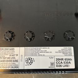 Panasonic Car Battery Group D26 for Sale in Torrance, CA