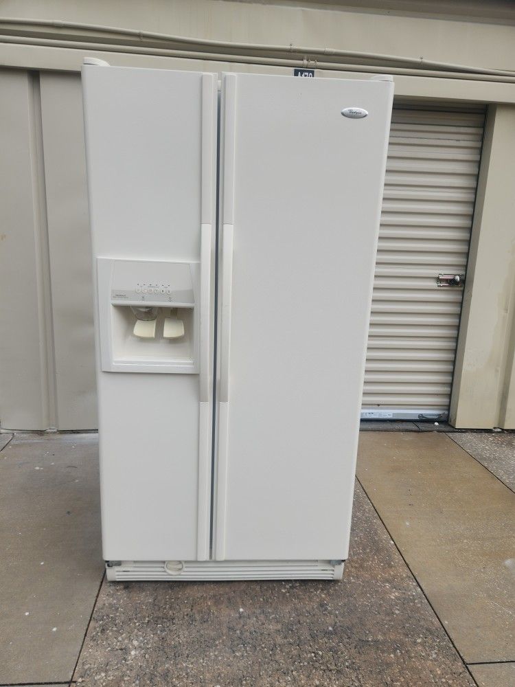 Whirlpool Cream Side By Side Refrigerator