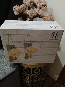 Hanging Mason Jars