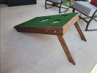 Chipping green/ corn hole/ Quarters