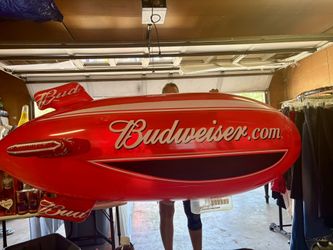 Vintage Budweiser Blimp $40 obo - 90s Inflatable