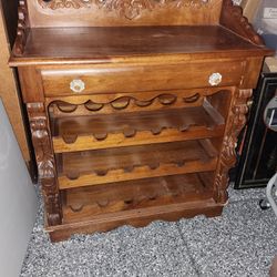 Antique Wine Cabinet