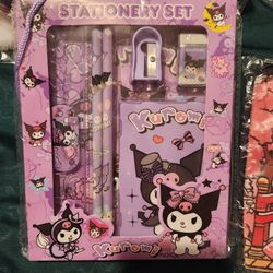 Kuromi Stationary Kit