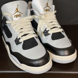 Jordan 4 Retro GS Pure Platinum Metallic 